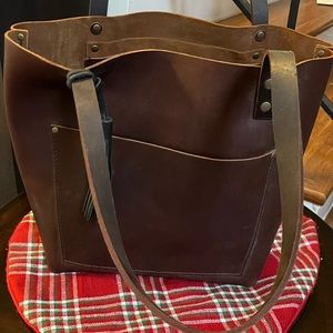 Portland Leather Tote